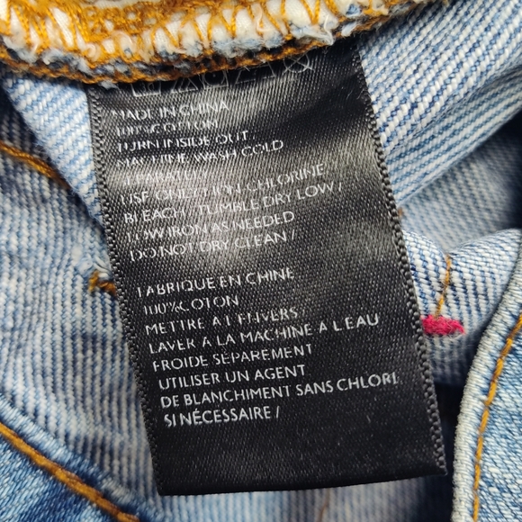 BDG Womens Jeans Size 26W Blue Denim HighGate Mid Rise Straight Leg Cropped - Picture 7 of 9